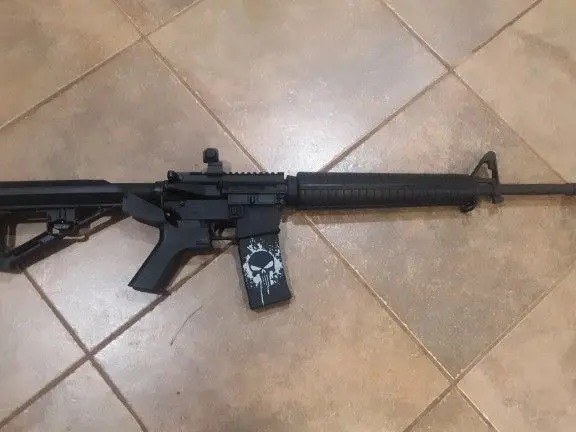 20" AR15 W/ Bump Stock.