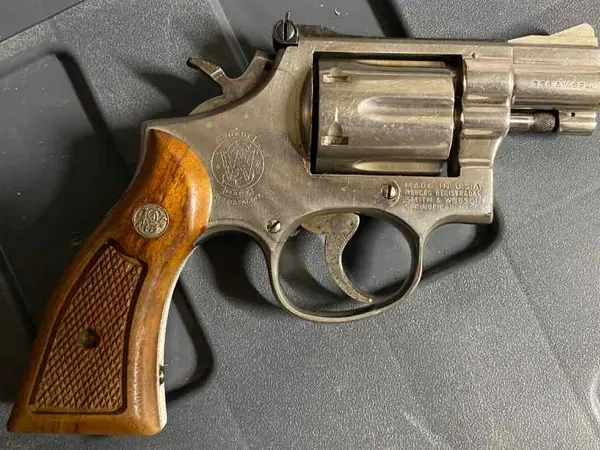 S&w model 15 Nickel