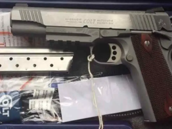 Colt Rail Gun 9mm Stainless