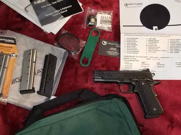 Nighthawk GRP Bob Marvel like new 1911 commander