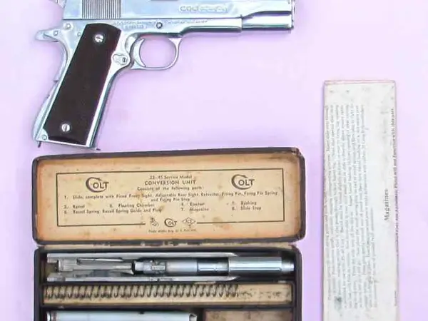 WTS: Colt 1911A1 w/extra .22 conversion, 1942