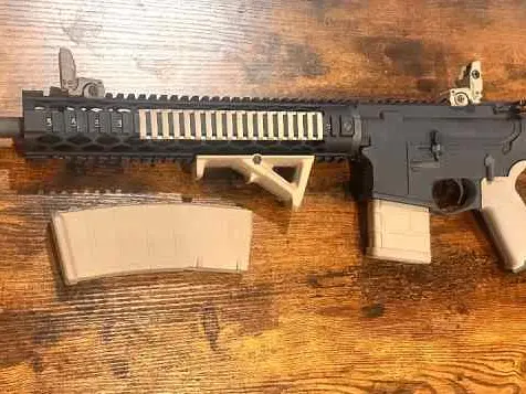Billet AR15 Rifle 5.56 NATO 1/7 Magpul FDE