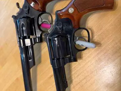 Smith and Wesson 27-2 and 17-5