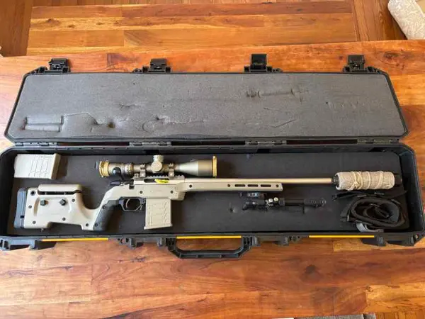 Tikka CTR + Nightforce NX8 + Dead Air Nomad 30