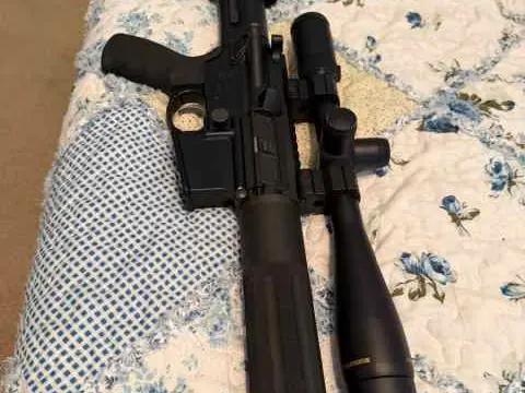 Ar15 target 223 heavy barrel 800.00
