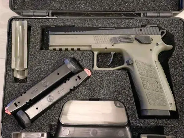 CZ P09 OD Green