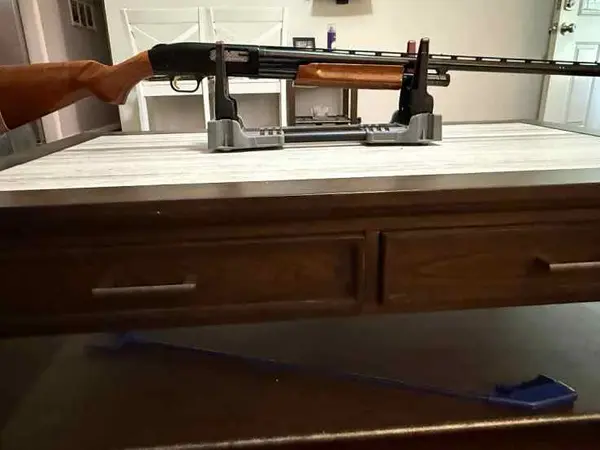 NIB Mossberg 500, Portd, Gld Trig, HiPolish, 12 ga