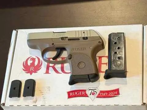 Ruger LCP carry package - Talon Limited FDE