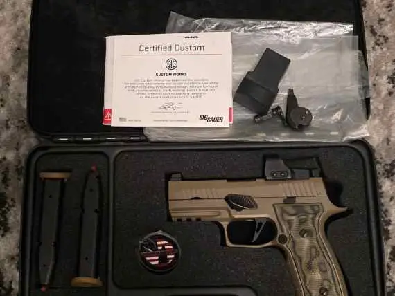 Sig P320 AXG Scorpion - rare
