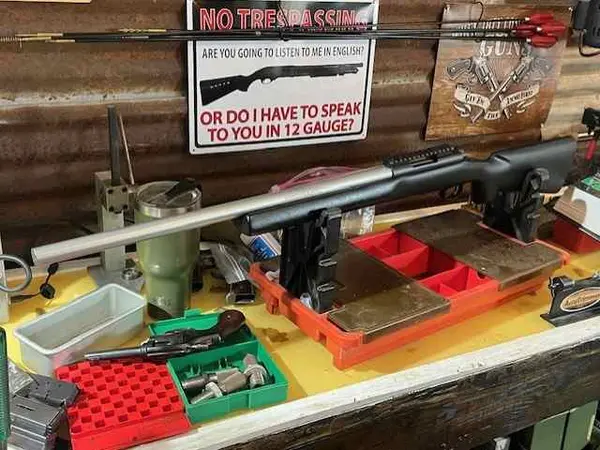 Model 70 heavy varmint .222