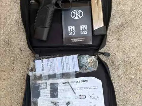 FN 545 Tactical – Black – 4.75" .45 ACP