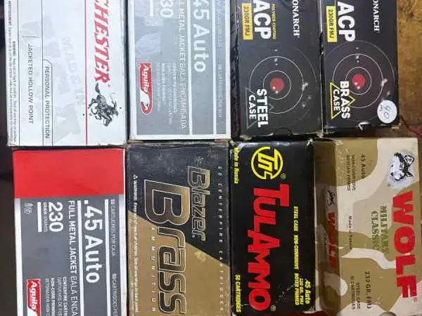 45 acp ammo