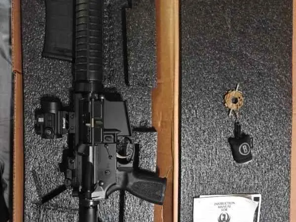 Ruger AR-556 with Binary Trigger