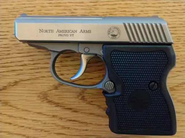 North American Arms 380 With Crimson Trace Grips