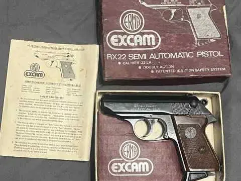RX22 by Erma Excam Rare In Box