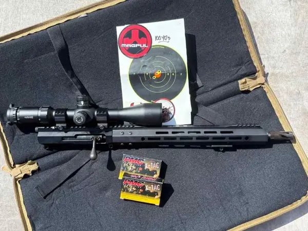 AR15 Upper with Hawke Scope