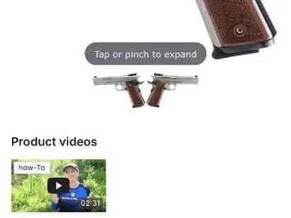 Smith Wesson pro series 1911 in 9mm