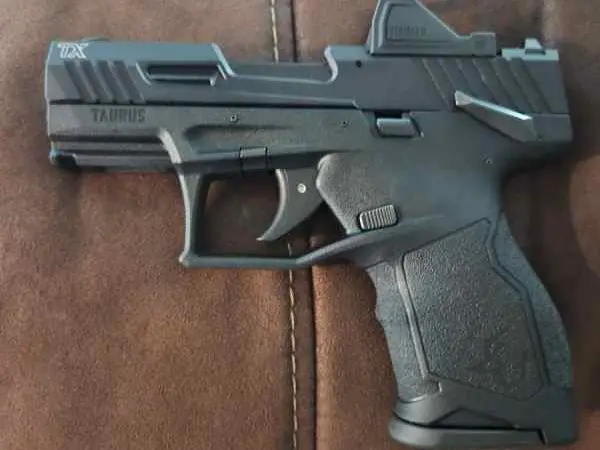 Taurus TX22 compact with viridian rfx11