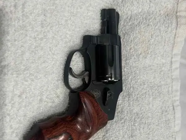 S&W airweight 38 special black