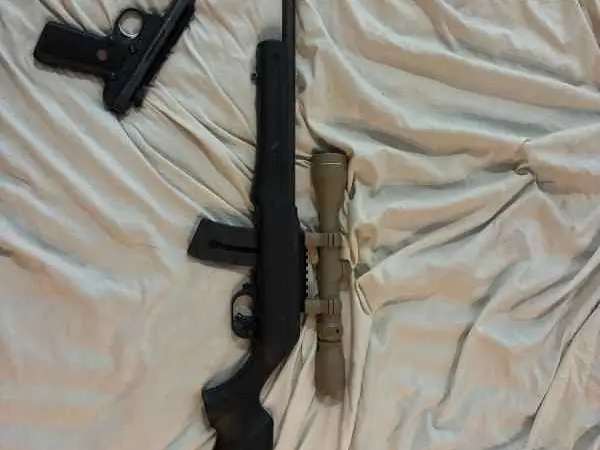 .22 rifle & pistol combo