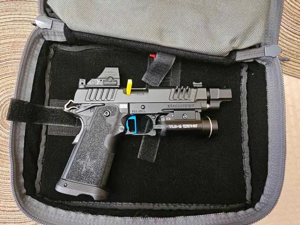 Like New STACCATO P 2011 OPTIC READY 9mm 3 mag