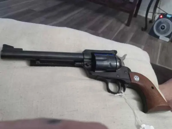Ruger Blackhawk 357mag 6” barrel.