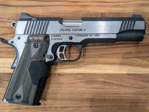 Kimber Eclipse Custom II with CT Laser Grips