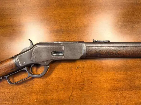 1885 Winchester 1873 Saddle Ring Carbine In 44WCF