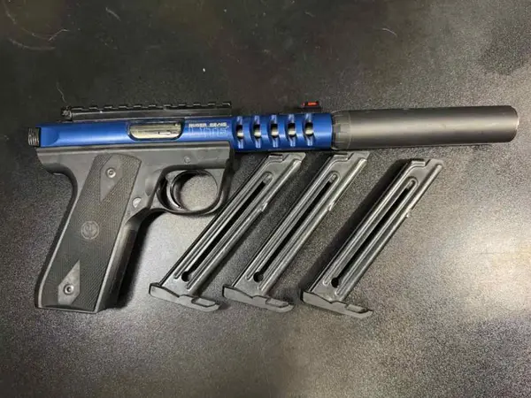 Ruger 22/45 Lite MK III *** 3 Mags and Upgrades