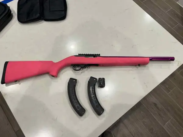 Ruger 10/22 with tactical solutions barrel