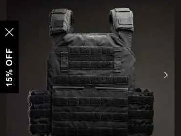 Armored republic plate carrier vest and lvl3Plates