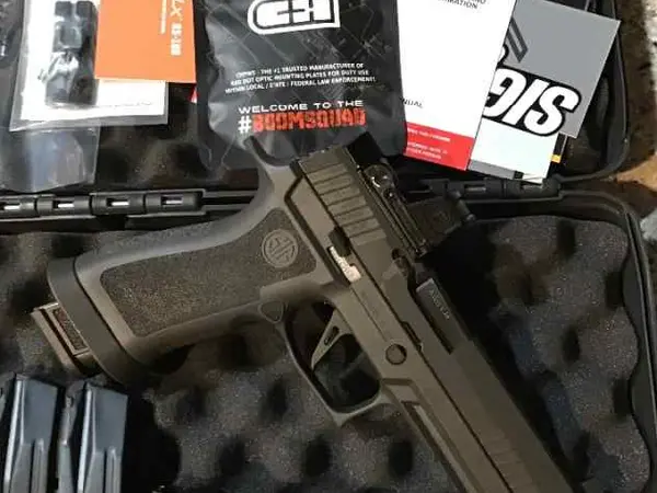 Sig P320 X-Five Legion w/optic &mags x5