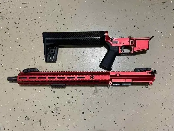 AR-15 .223 but in Red
