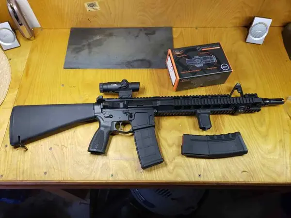 PSA SABRE RIFLE BILLET 13.7 5.56 Ambi AR-15