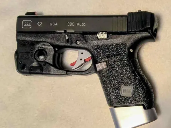 Glock 42 .380 loaded with options