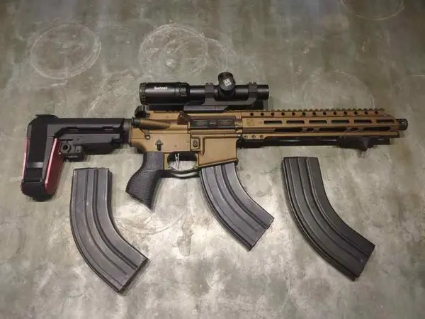 Custom 7.62x39 AR Pistol For Sale