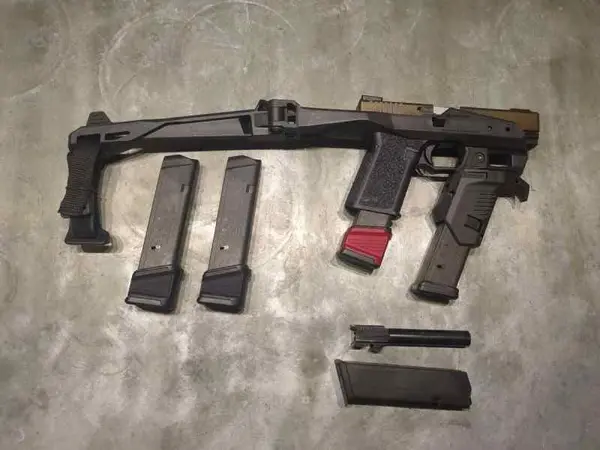 Cool Braced P80 Glock For Sale