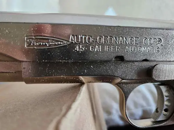 Thompson Auto Ordnance 1911A1 45acp