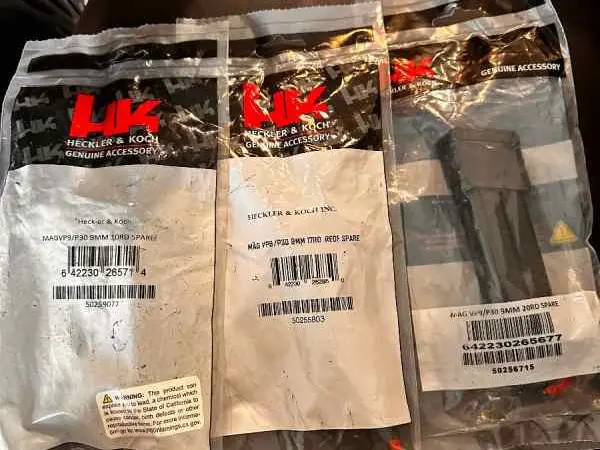 VP9 Mags ( 3 brand new in bags )