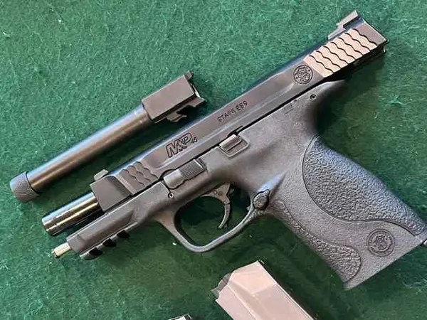 S&W M&P .45 w/threaded