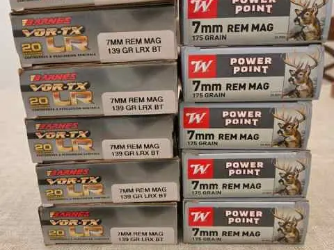 7mm Remington Magnum Ammunition 11 New Boxes