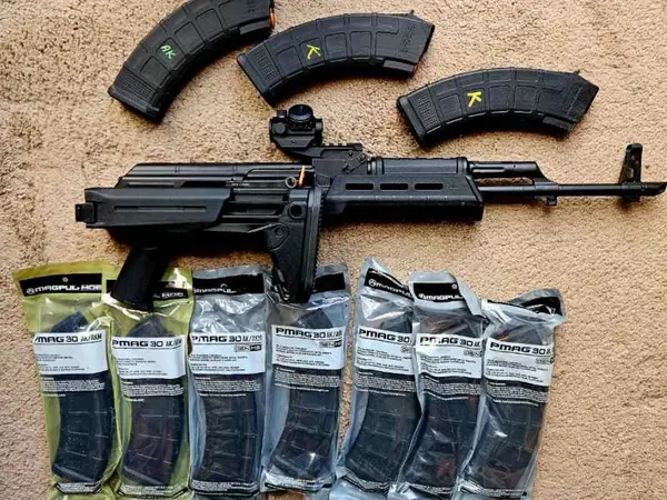 AK-47 plus AMMO and MAGS