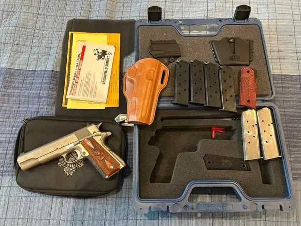 Stainless Springfield Mil Spec w/gear