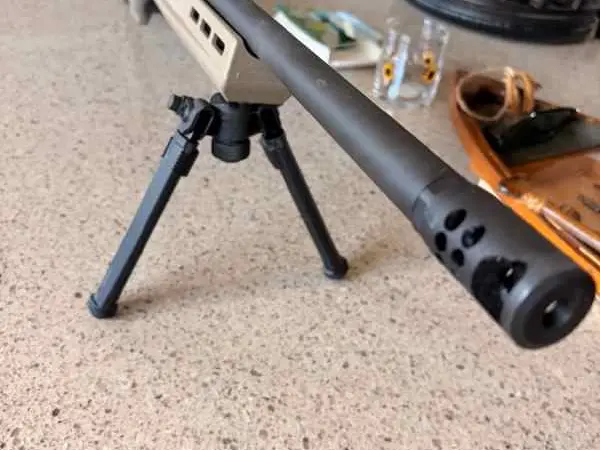 Ruger American 6.5 creedmore with bipod
