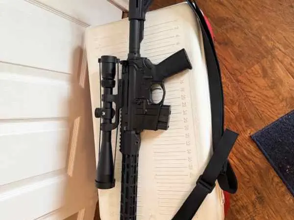 New AR 6.8 SPC11 with case scope etc