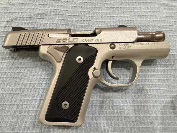 Kimber Solo Carry STS 9mm — 2 mags, ~200 rds — Lea