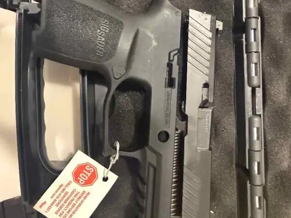 Sig Sauer p320 complete upper with grip
