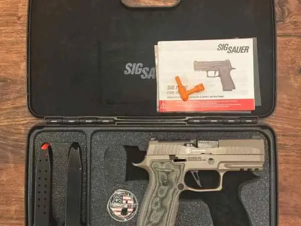 Sig Sauer P320 Scorpion AXG Custom Works