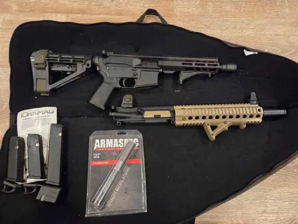 AR pistol package w/ FRT