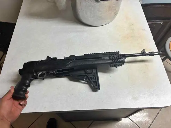 Ruger Mini 14 tactical with Ati folding stock 556